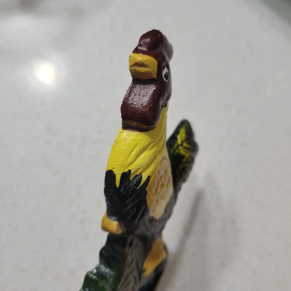 Vintage Cast Iron Rooster hook